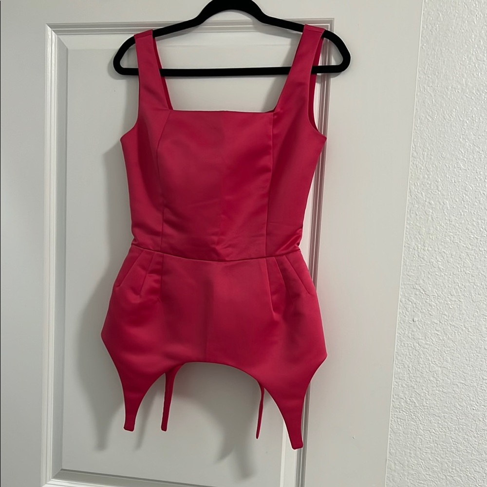 Stylish Pink Sleeveless Top
